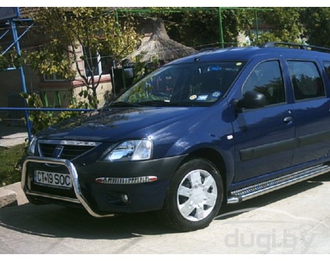 Кенгурятник без гриля "Colt" для Logan MCV. 